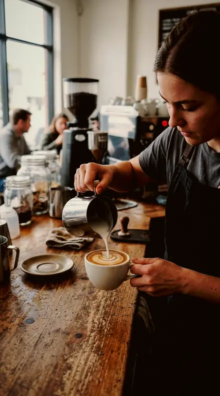 Dark Bowl applied to The pour, under the lamp