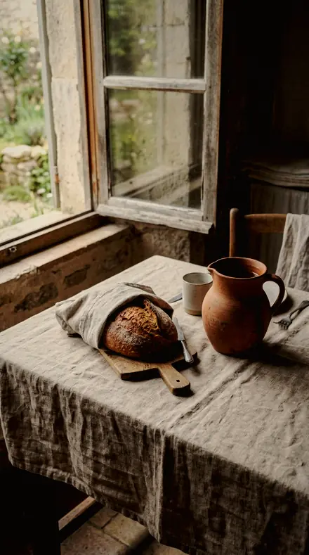 Night Kitchen applied to Supper, on slate