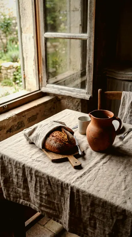 Black Skillet applied to Supper, on slate
