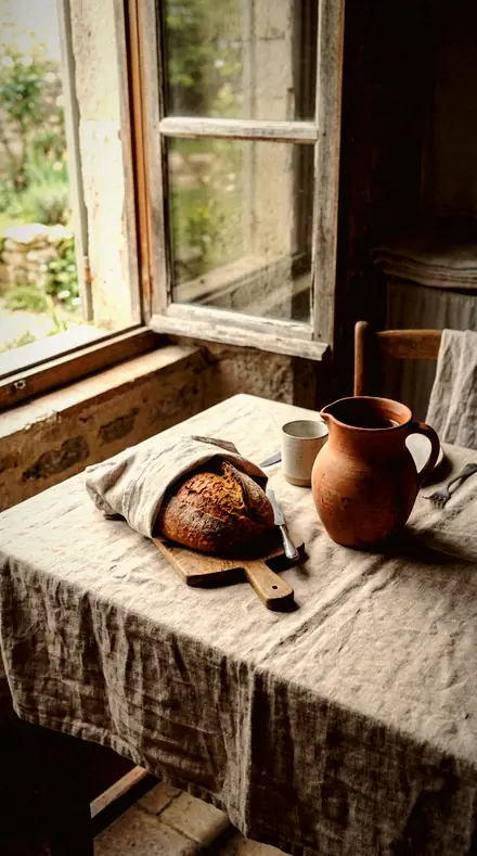 Late Supper applied to Supper, on slate